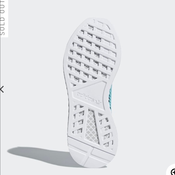 NWT Adidas Blue Parley x Deerupt Runner Core Black - Picture 5 of 8